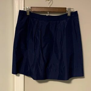 JCrew silk taffeta mini skirt